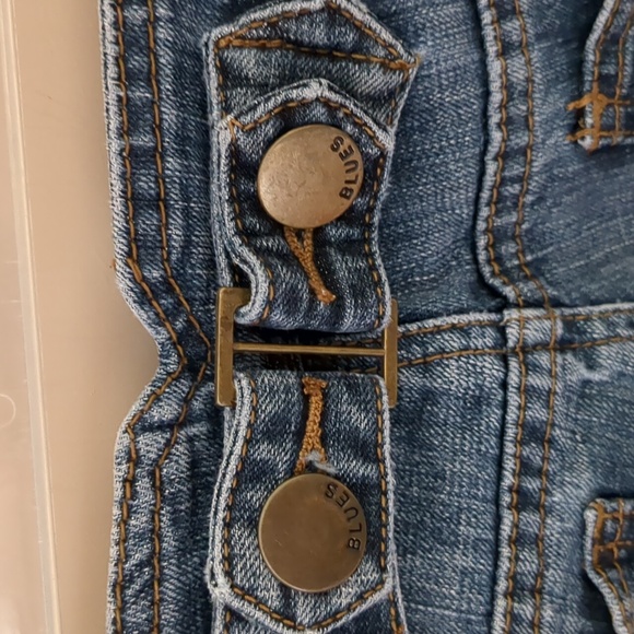 BACCINI Blues Shorts Women's Size 8P - Picture 4 of 6